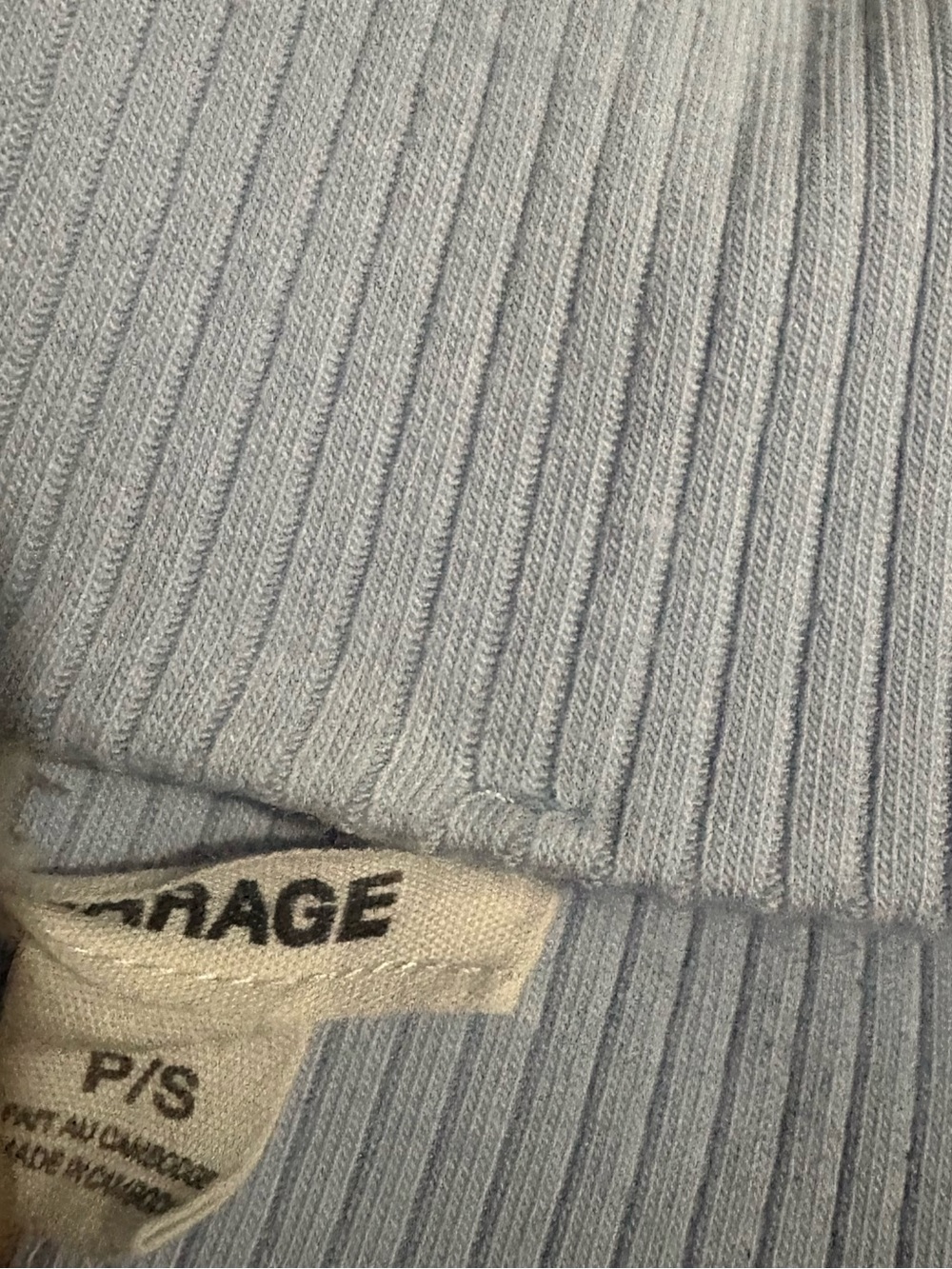 3 Garage Ribbed Tube Tops - Picture 4 of 4